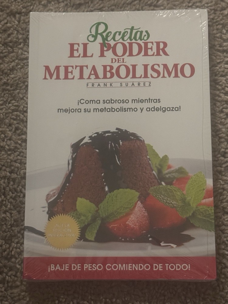 NEW Spanish Book: El poder Del Metabolismo