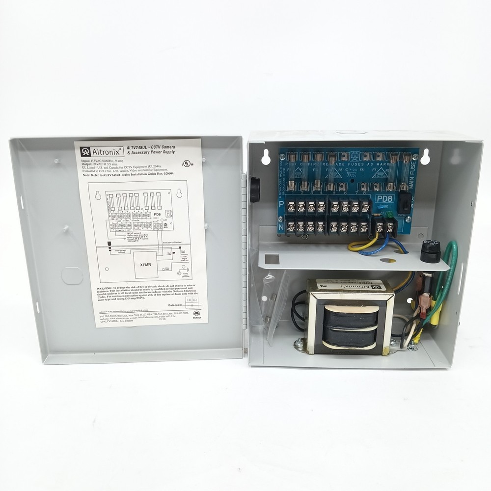 Altronix - ALTV248UL - CCTV Camera & Accessory Power Supply