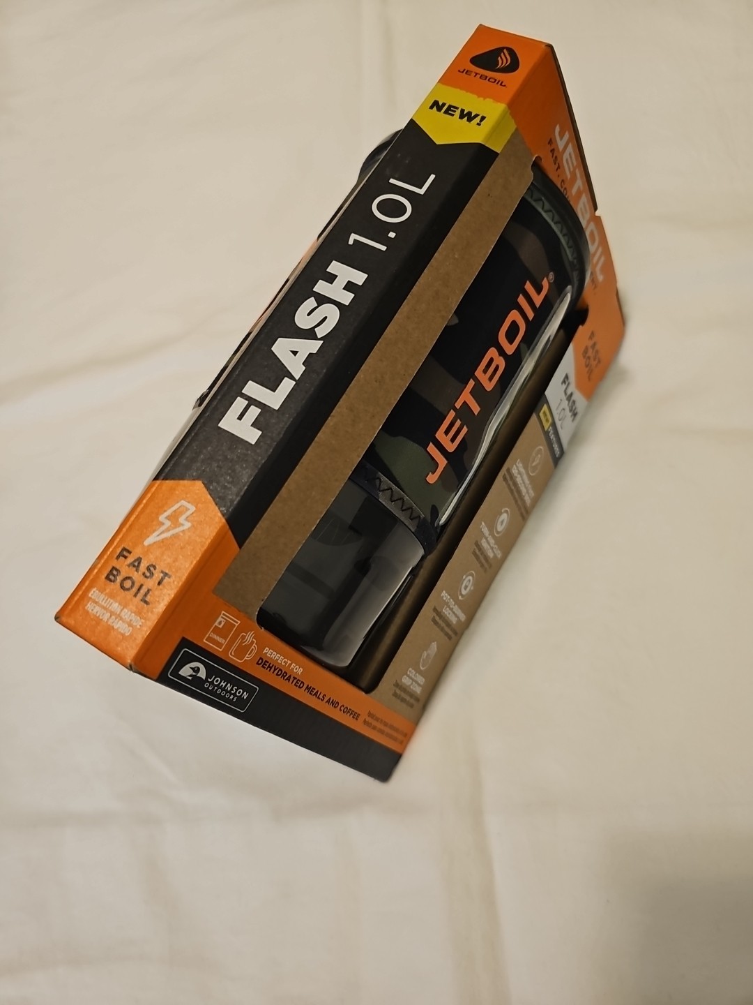 New Jetboil Flash Stove Dark Camo, One Size FLDC3