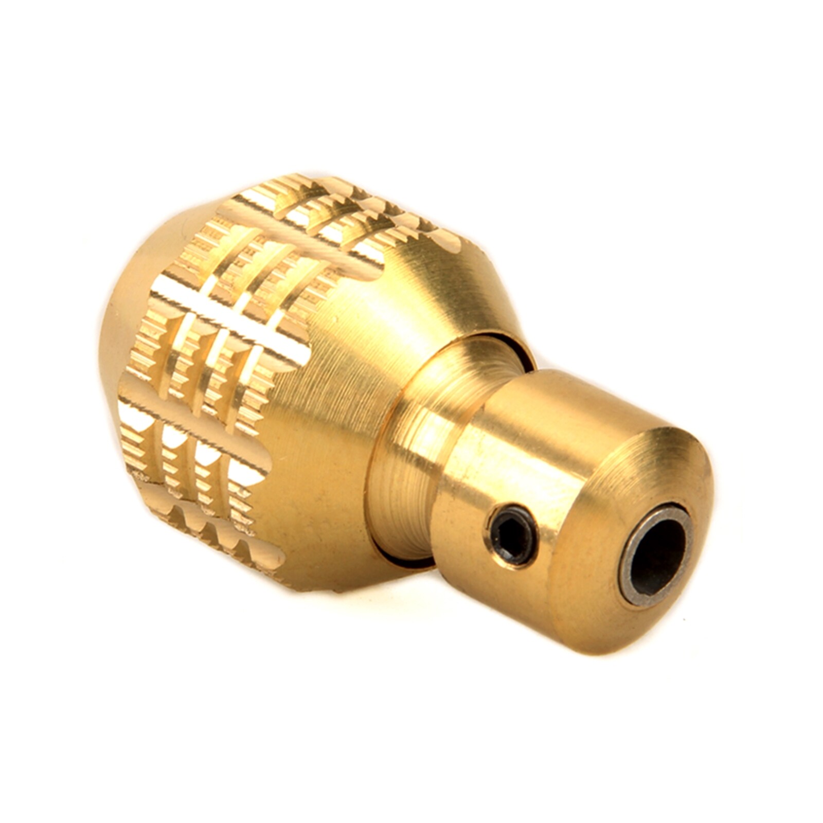 CNC Brass Tattoo Machine Grip Anti-skidding Self Locking 30mm Gold