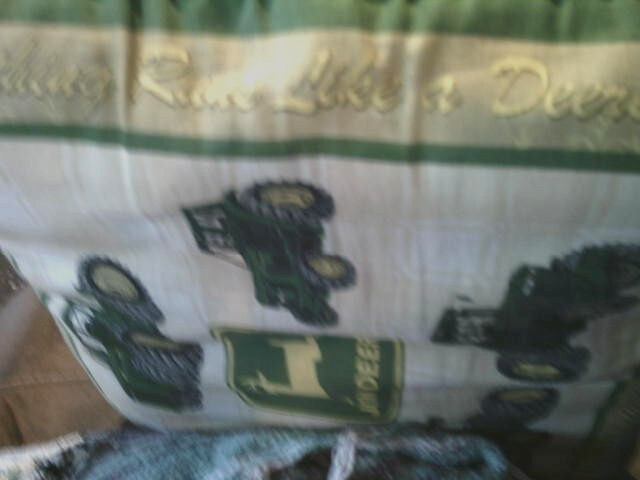 John Deere Throw Pillow ( please read )