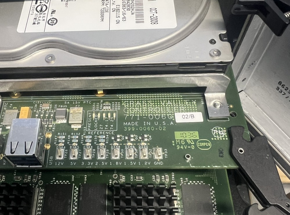 Grass Valley Kayak HD Digital Switch Video Frame ~ Rack Mountable