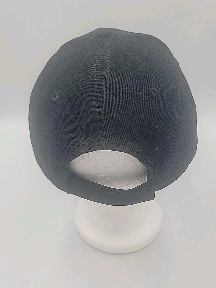 Cummins Black Flame Strapback Cap Embroidered Logo Hat OS