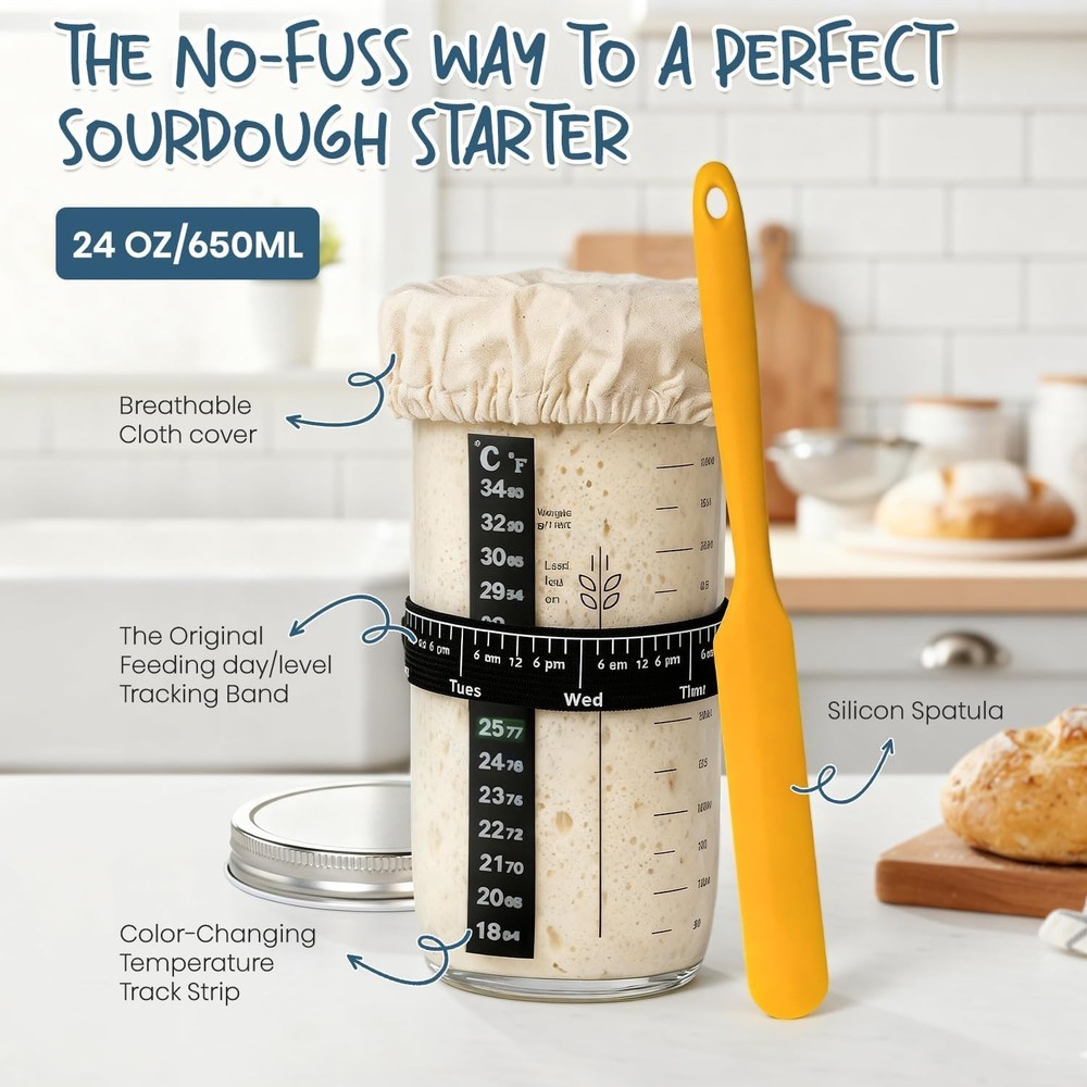 Comprehensive Sourdough Baking Tools Gift for Bakers