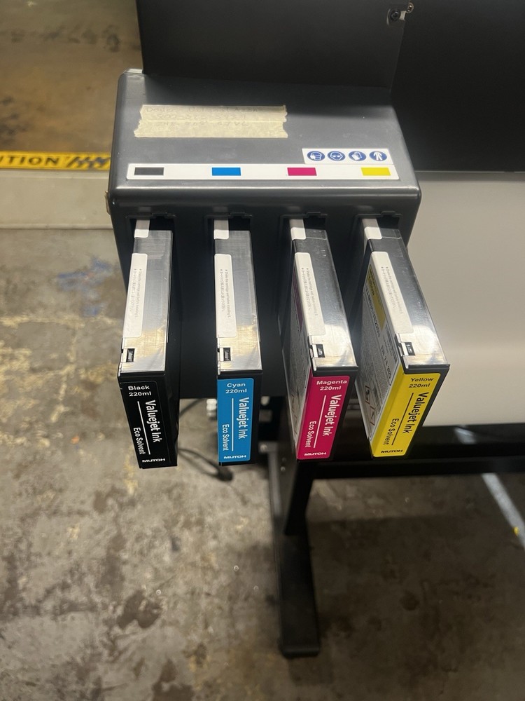 Mutoh 4 Foot Vinyl printer needs printer head about $1200