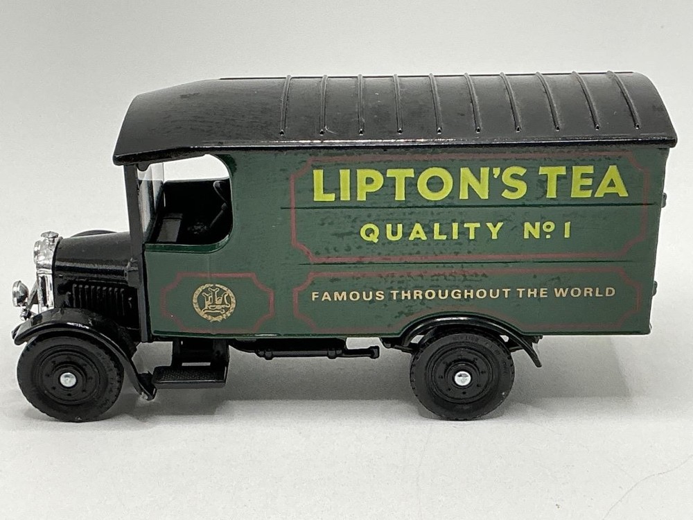 CORGI LIPTONS TEA GREEN VAN - 5” LONG - WITHOUT BOX