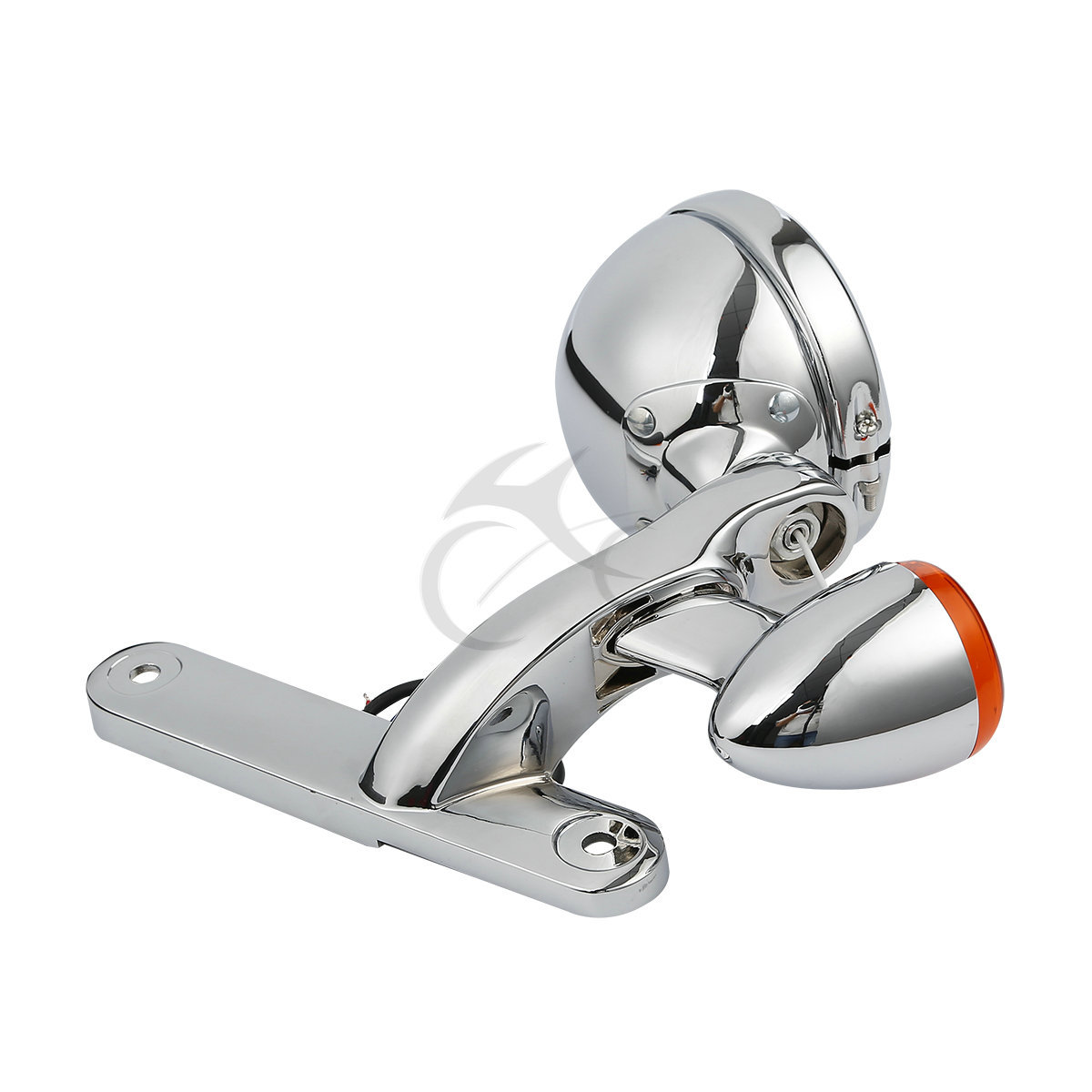 Turn Signal LED Spot Fog Light Bracket Fit For Harley Touring Road King 94-23 US