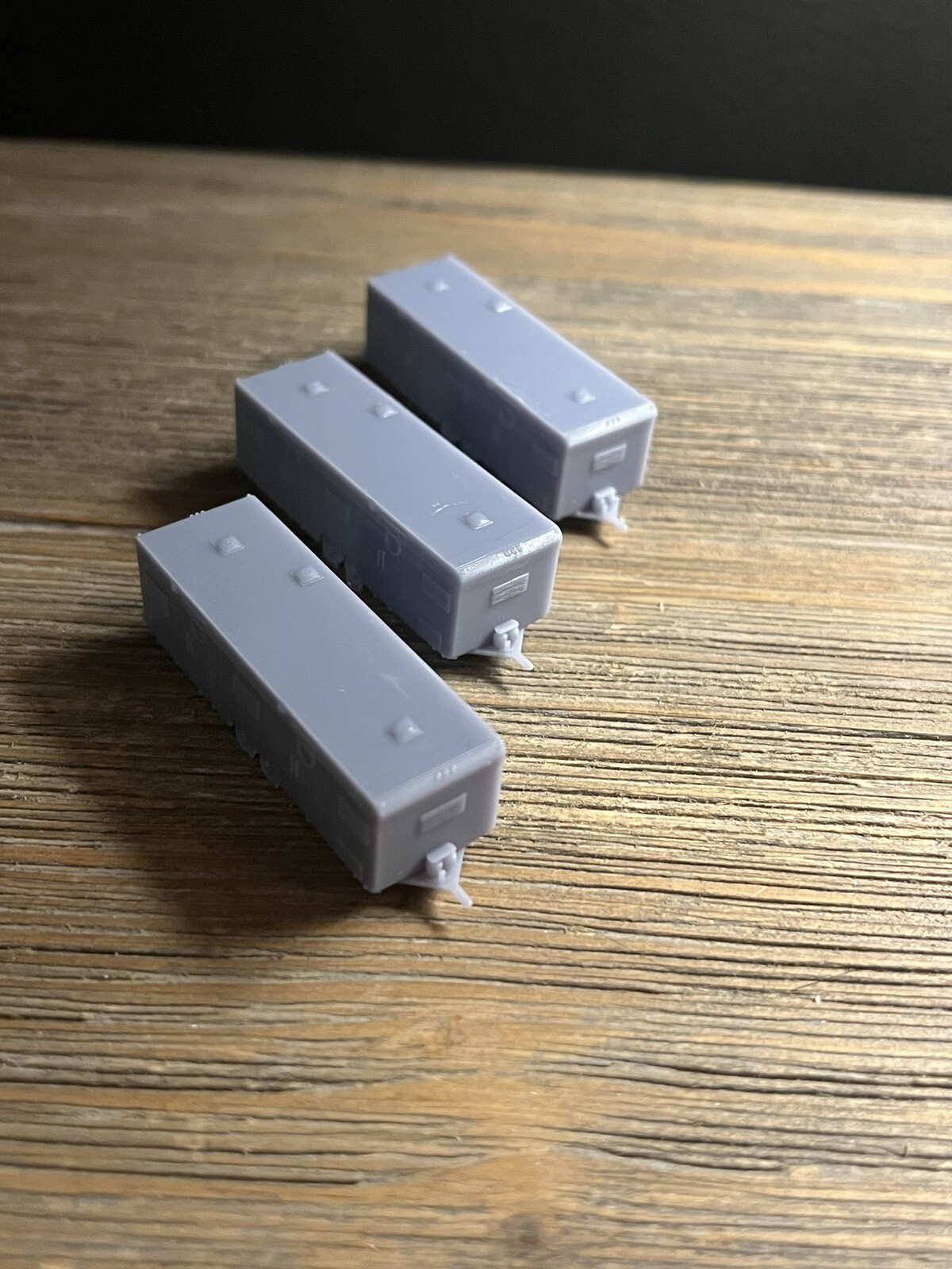 N SCALE 1:160 CAMPING TRAILERS (3pk)