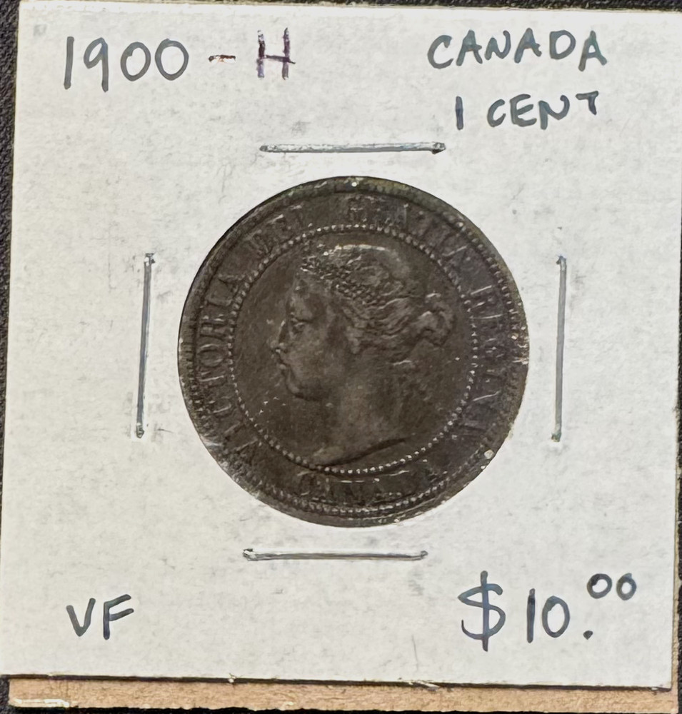 1900-H Canada 1 Cent