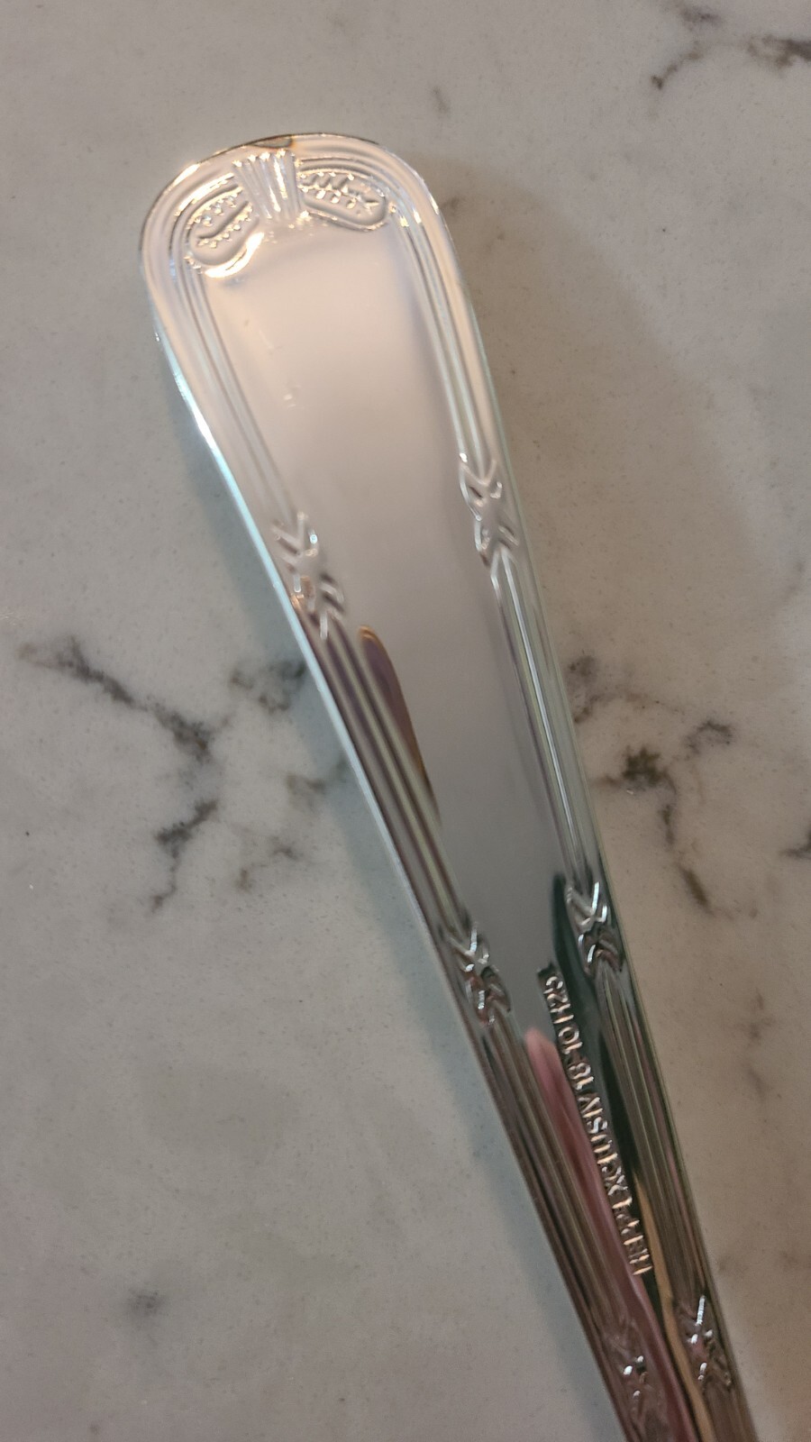 Set Of 6 HEPP EXCLUSIV 6 SILVERPLATED SET OF 6 TABLE KNIFE, SPOON, FORK 18/10