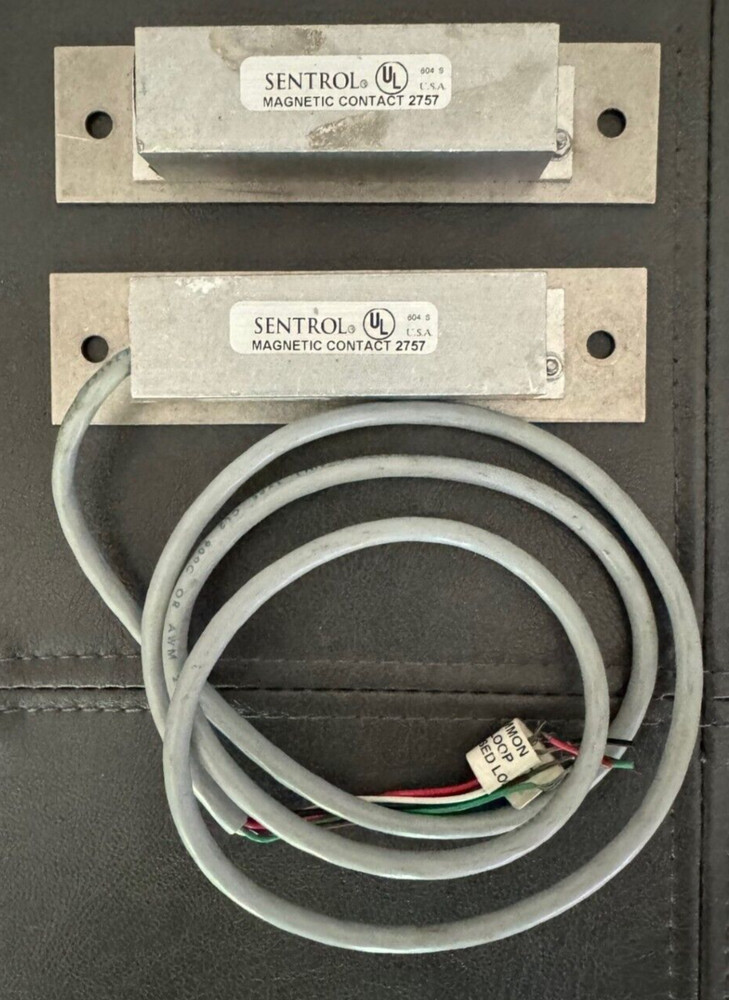 Sentrol 2757L High Security Concealed Magnetic Contacts-New