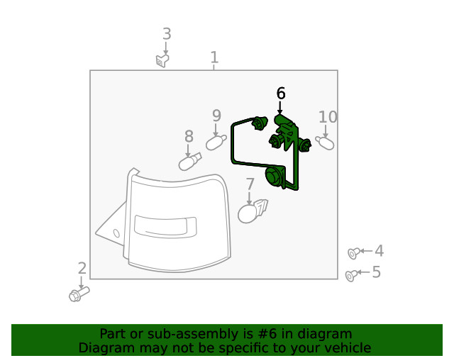 Genuine Ford Socket & Wire 8A8Z13410A