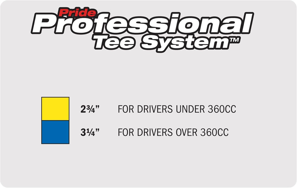 Pride Golf Tee Maxxpro 10Ct
