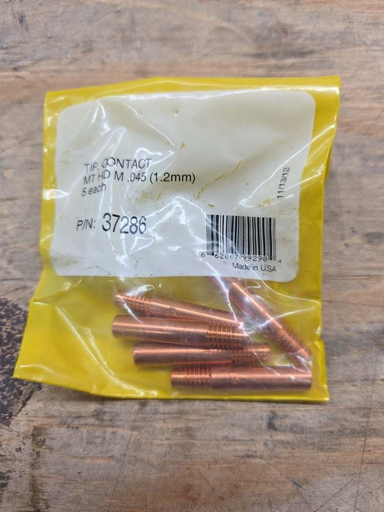 Esab 37286 Contact Tip Hd 045H-C 5 pack