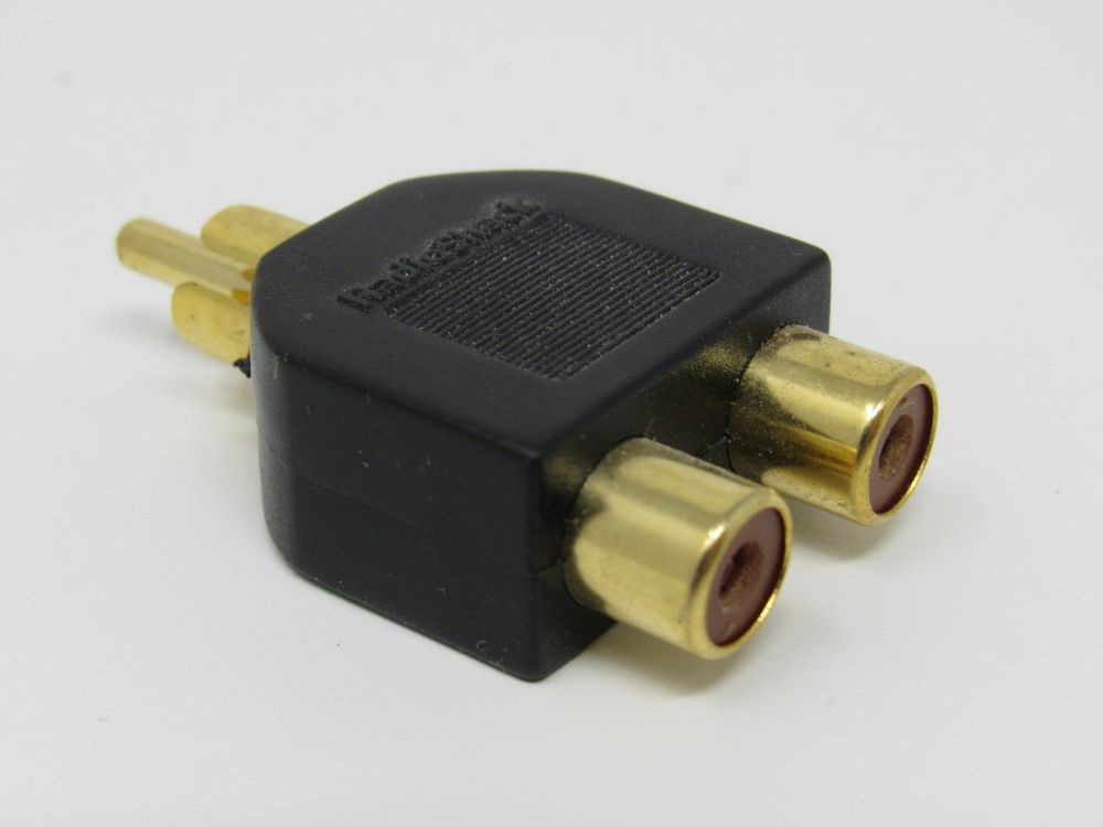 Radio Shack Connector Audio Cable Splitter