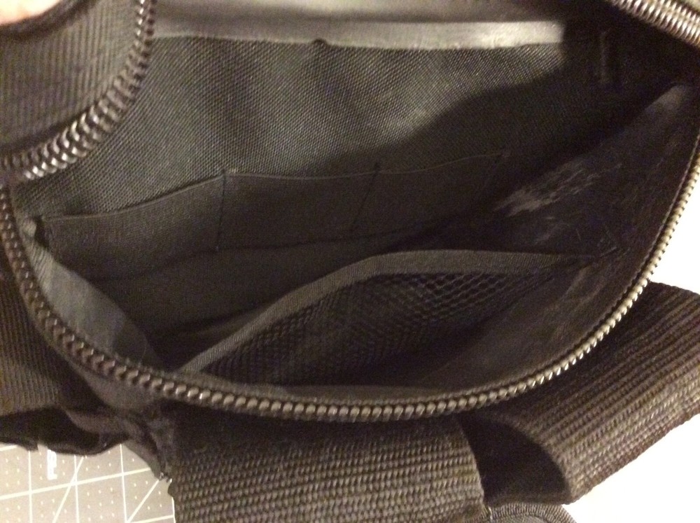 G Outdoors Black Tactical Rapid Deployment Pack Durable Sling Backpack