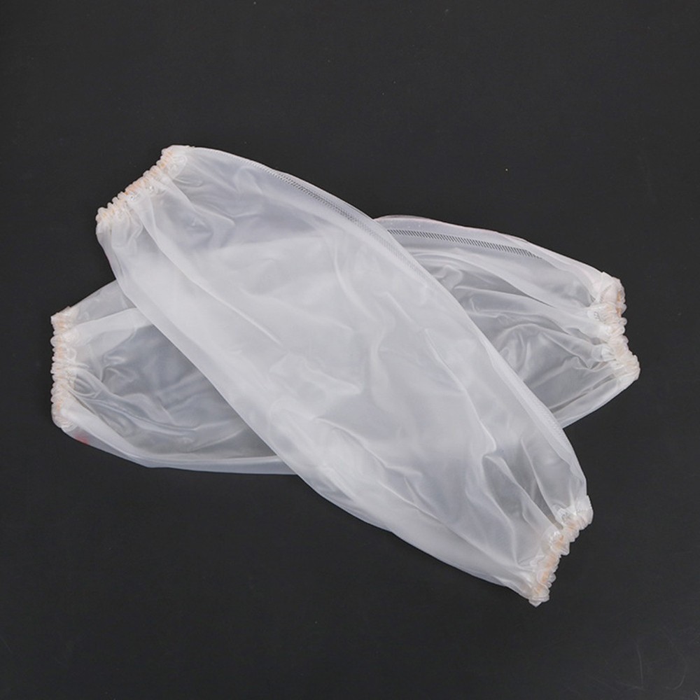 3 Pairs Cleaning Arm Protector Strainers for Kitchen PVC Oversleeve