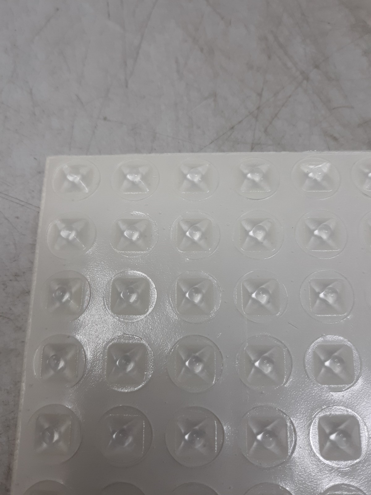 SD CLEAR 10x20 Acrylic Adhesive Door Stops 5000 PCS