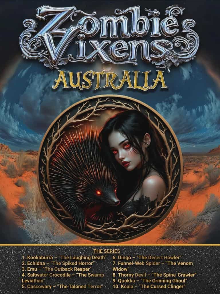 The Echidna The Spiked Horror 33 Gram Copper Colorized Coin in card