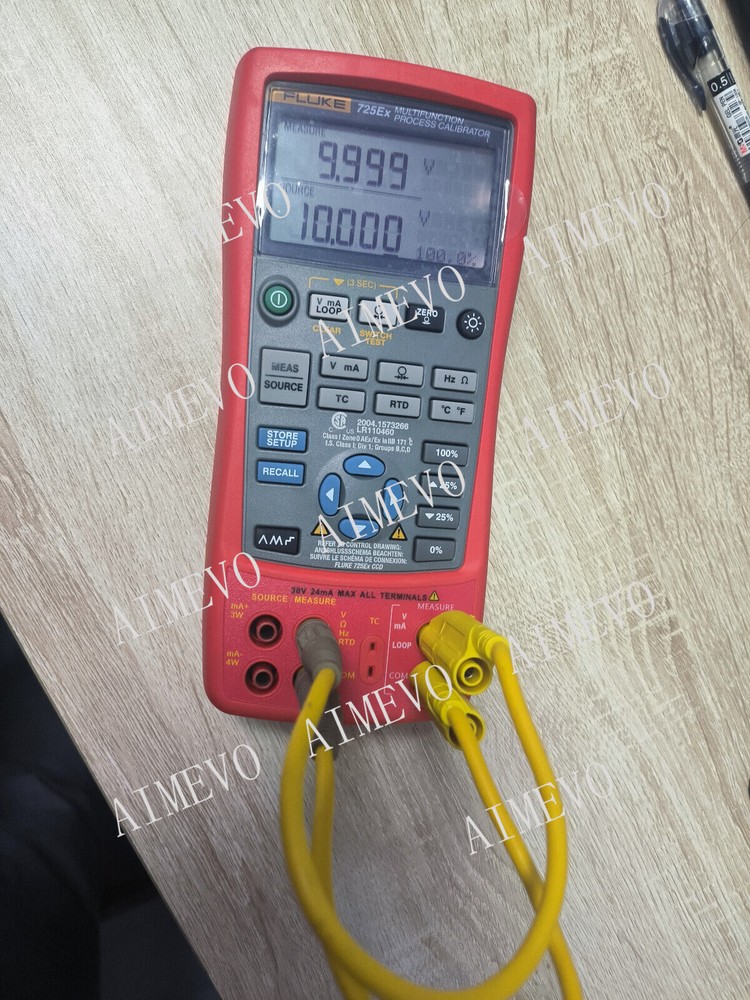 Fluke 725 Multi-Function Process Calibrator not actually fluke 725EX