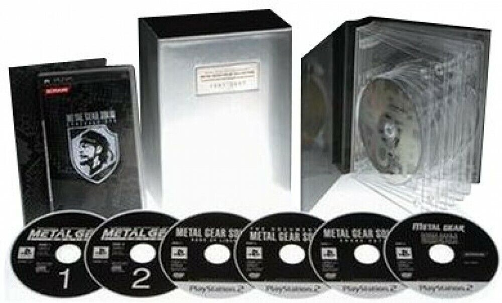 Metal Gear Solid Collection PS2 Game Solid 20th Anniversary limited Japan