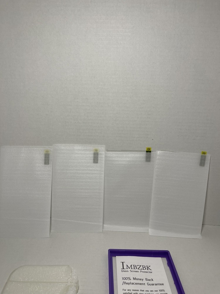 (4 Pack) Nintendo Switch Tempered Ultra Clear Glass Screen Protector. *Open Box*