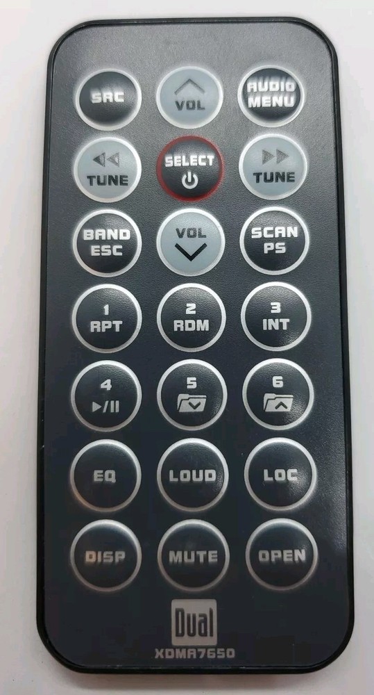Original Dual XDMA7650 Remote Control