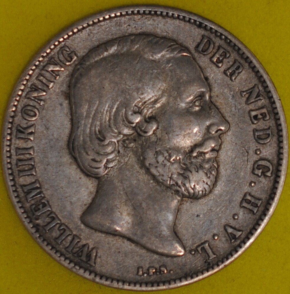 1865 Netherlands Gulden VF