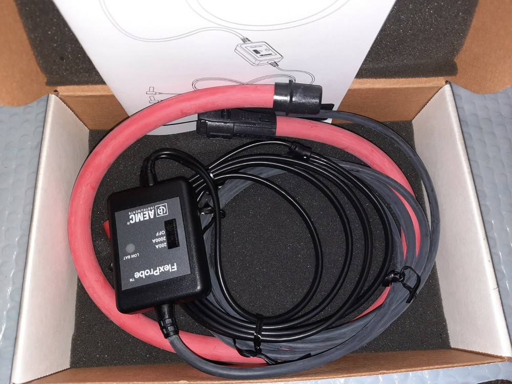 AEMC Flexprobe 24-2000 CAT 2115.56 Flexible AC Current Probe