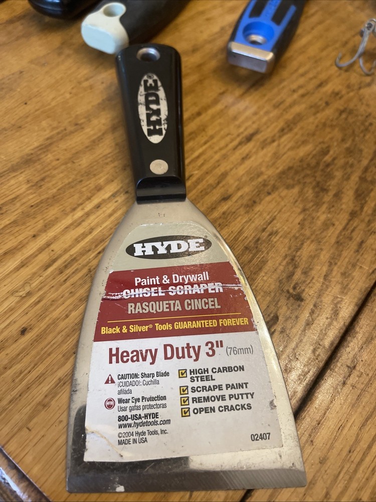 Joint Knife Heavy Duty 3" Paint And Drywall Chisel Scraper