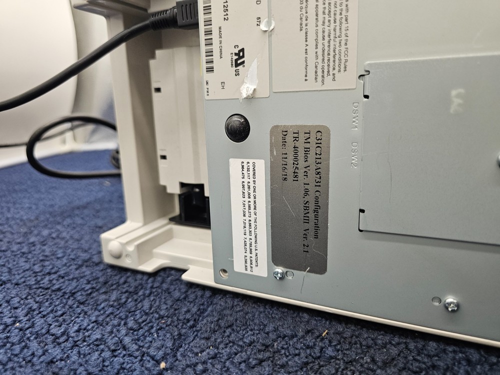 Epson TM-U325 M133A POS USB Receipt/Validation Printer - NOT WORKING