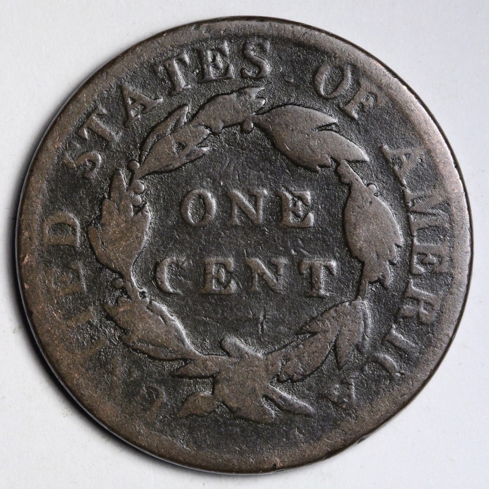 1819 Coronet Head Large Cent CHOICE VG E314 SCH