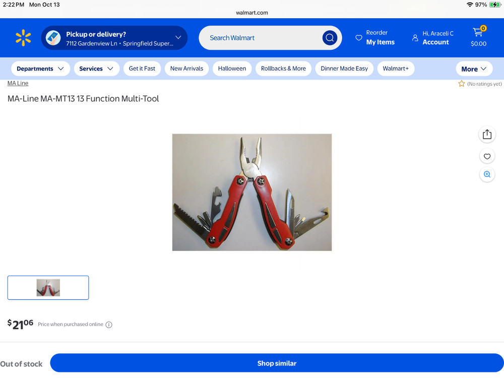MA - Line Multi-Tool MA-MT13 New READ