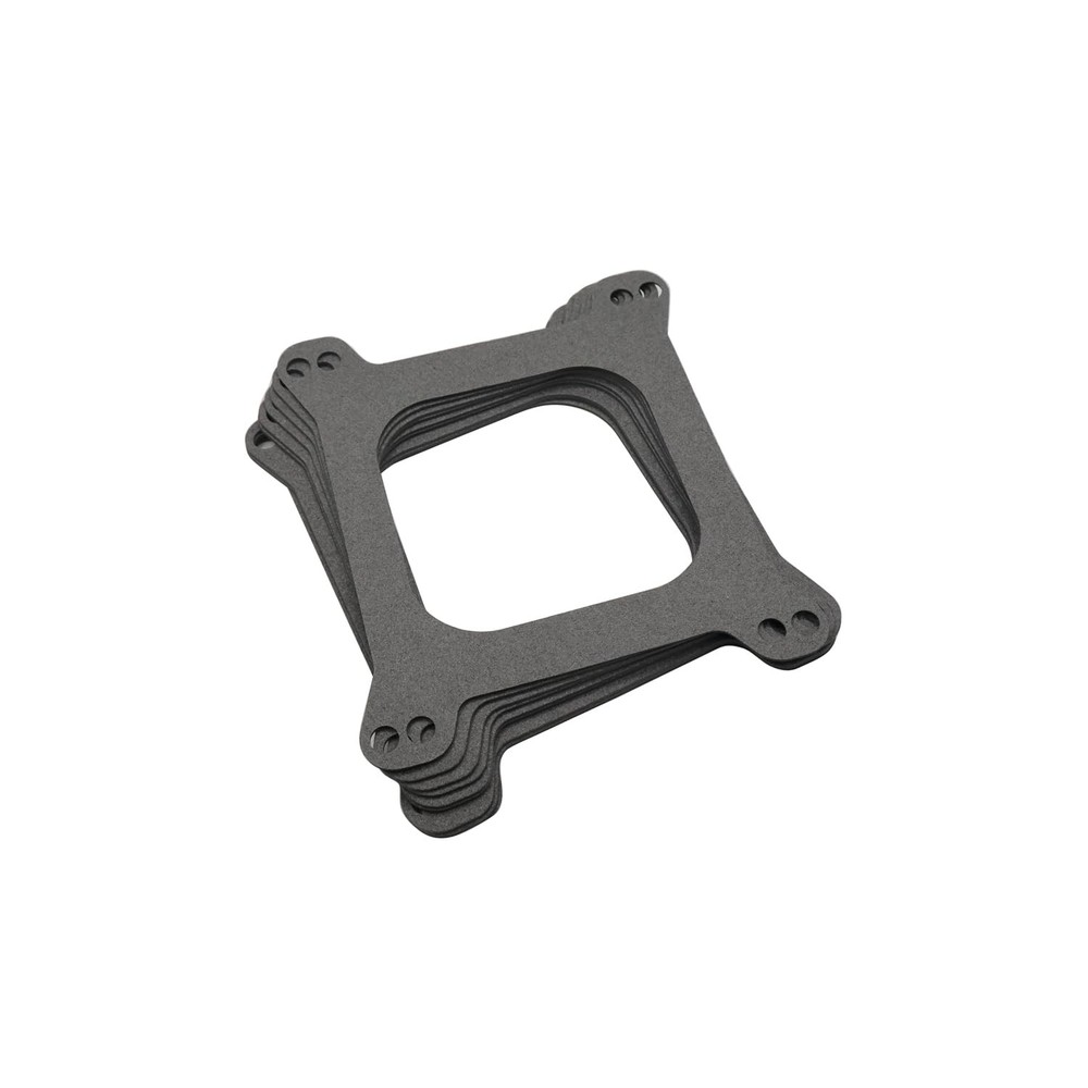 10 Pack Holley Carburetor Base Gaskets Open 4 bbl 1/16" Thick Black