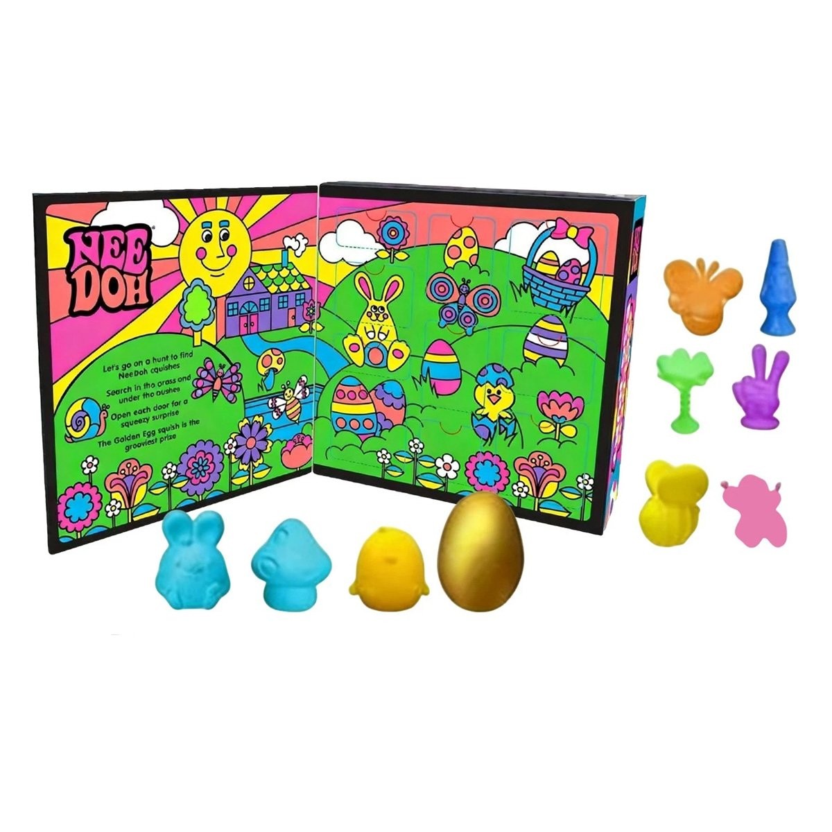 NeeDoh Easter Golden Egg Hunt Mystery (10 Squishy Surprises!) Toy Gift 2026 TL