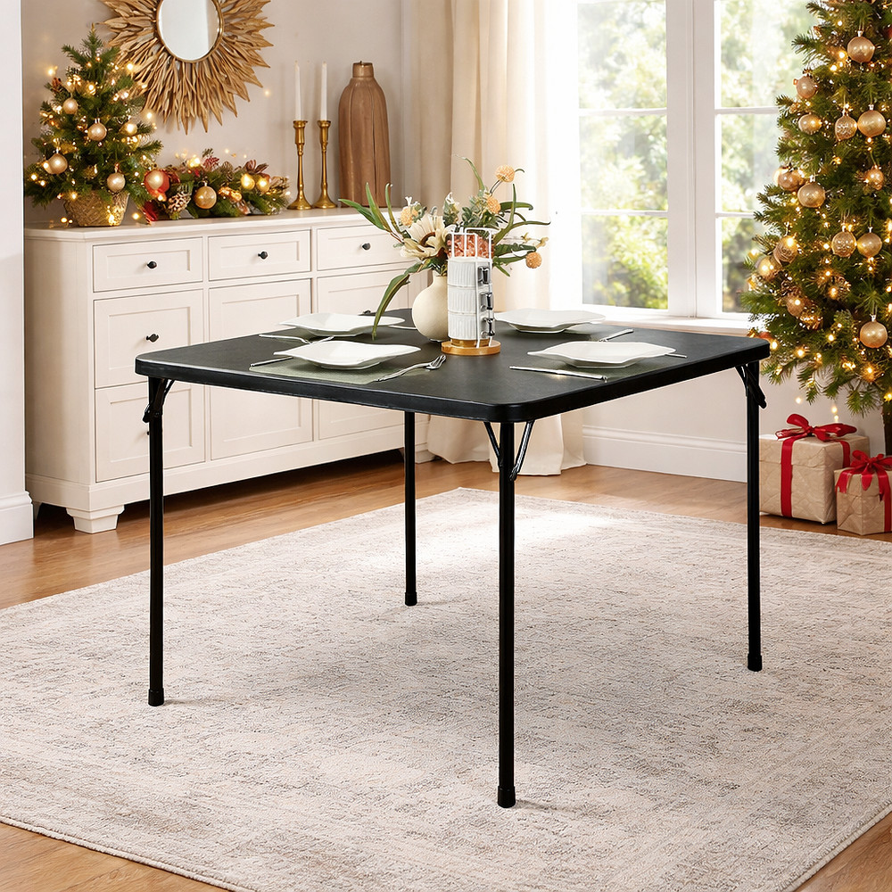 HOMY CASA Fern Folding Table for Dining and Work, Space-Saving