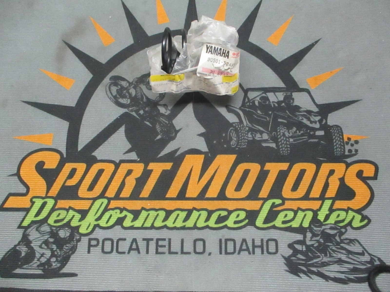 New Yamaha OEM Snowmobile Primary Clutch Spring 90501-524F7-00 Orange