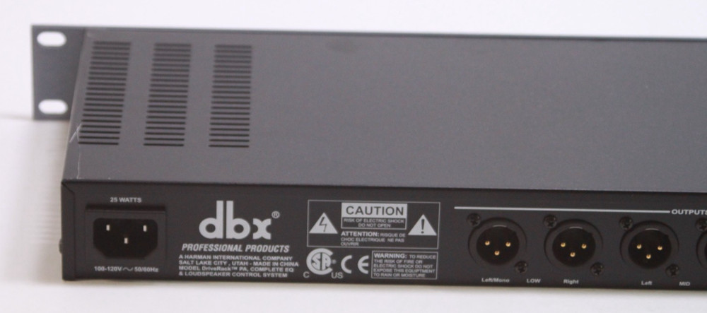 DBX Professional Products DBXPA DriveRack PA Equalization Control System