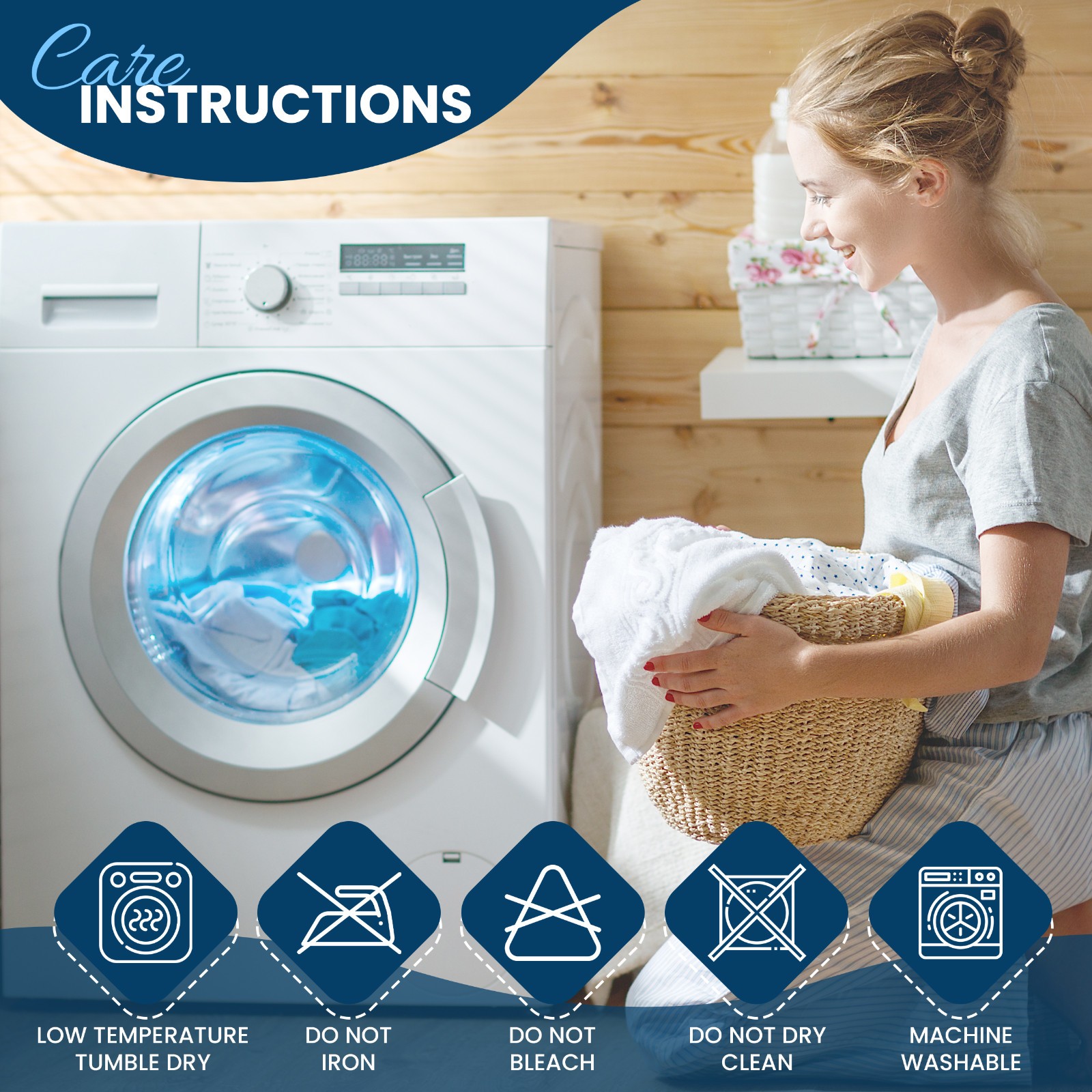 Cooling Mattress Protector Deep Pocket Waterproof Breathable Fitted Bed Cover