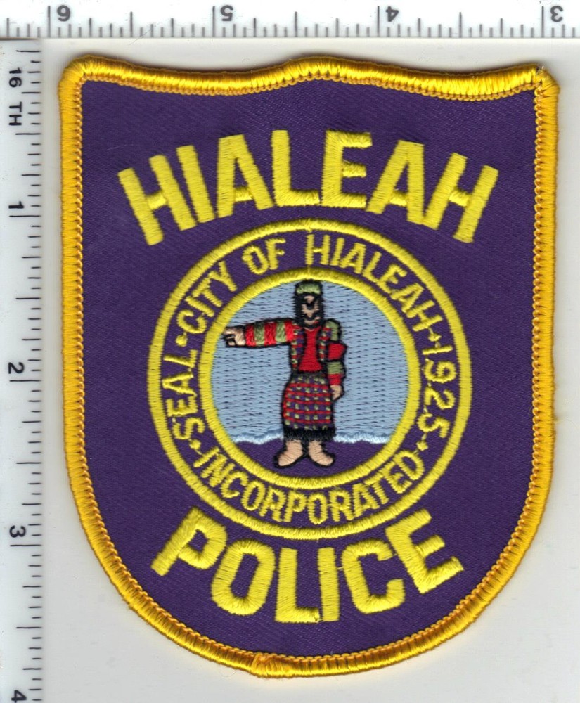 Hialeah Police (Florida) 2nd Issue Shoulder Patch