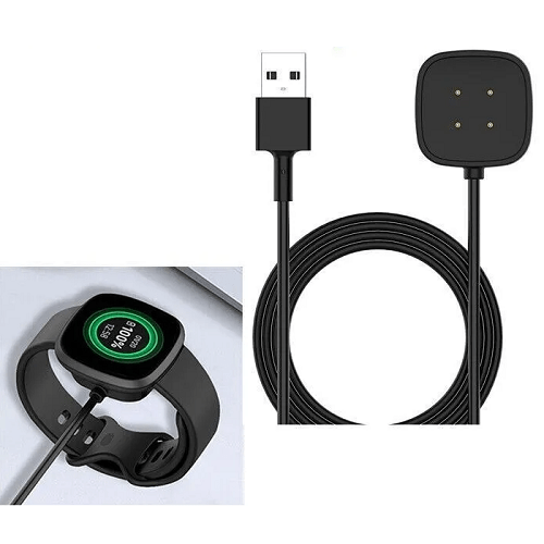 Wireless USB Fast Charging Dock Cable Charger For Fitbit Watch Sense, Versa 3