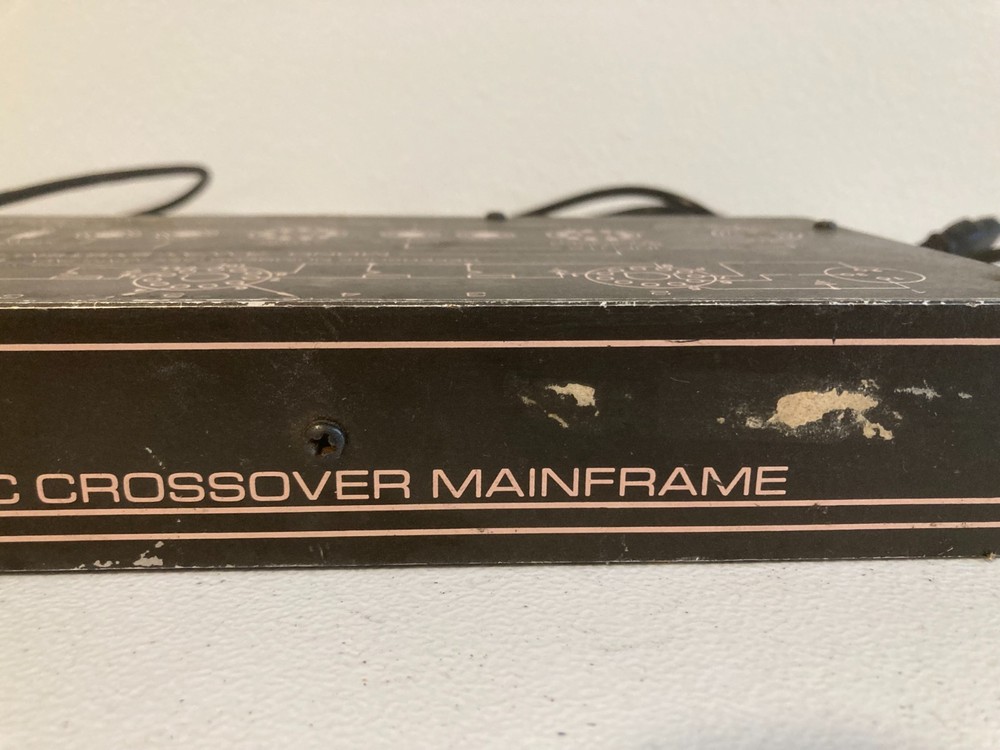 Peavey ECM Multi Way Electronic Crossover Mainframe Pro Audio Rackmount Unit