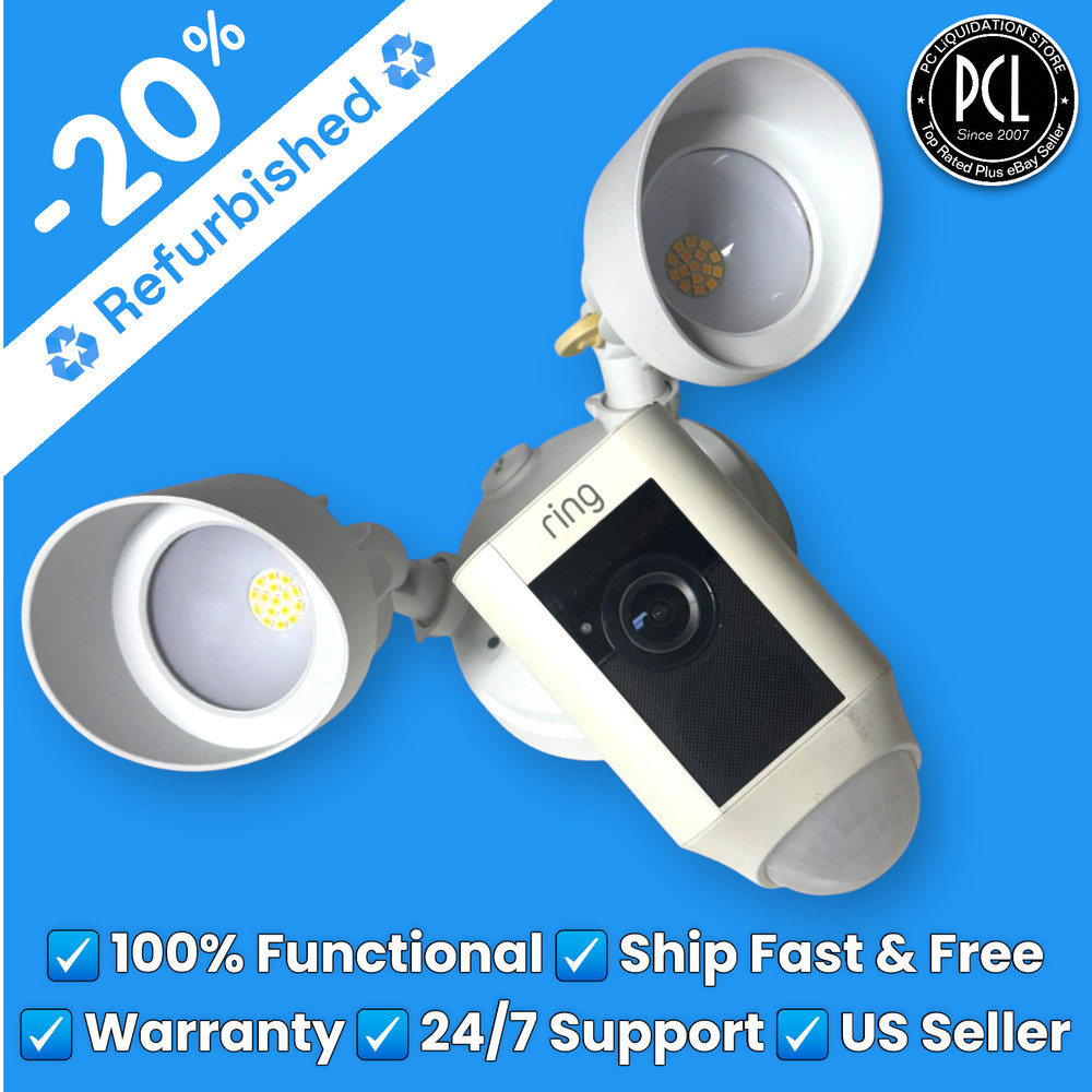 ✅ Ring Floodlight Cam Hardwire Security Camera 100% Functional - Free Shipping ✅