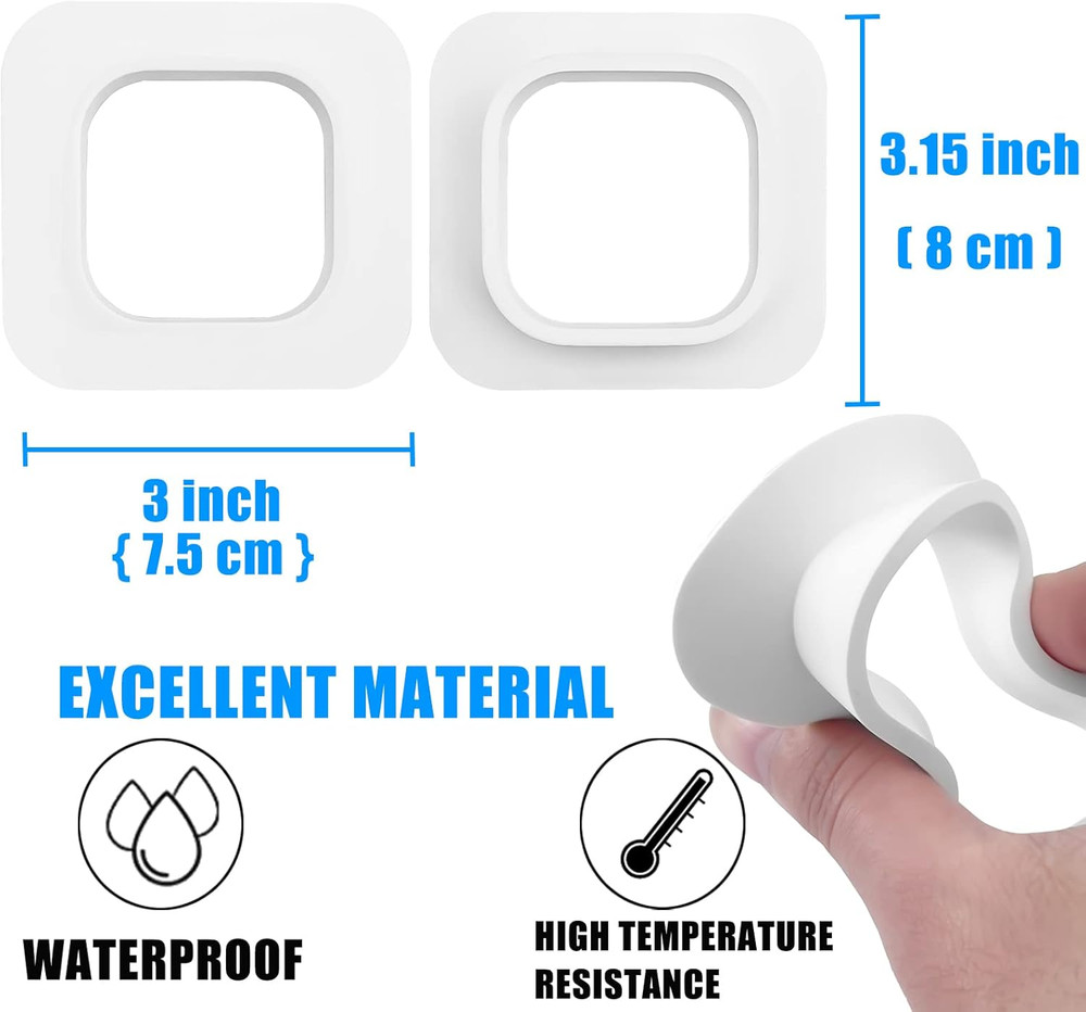 2 Pack Window Mount Compatible with Blink Mini Indoor, Secured Camera Glass Wall