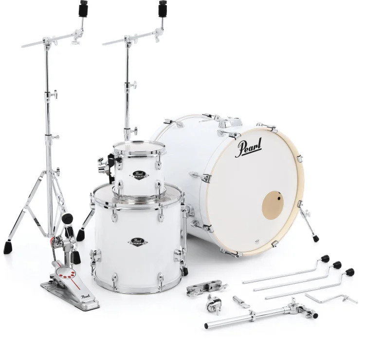 Pearl Export 3-piece Add-on Pack with Hardware - Pure White