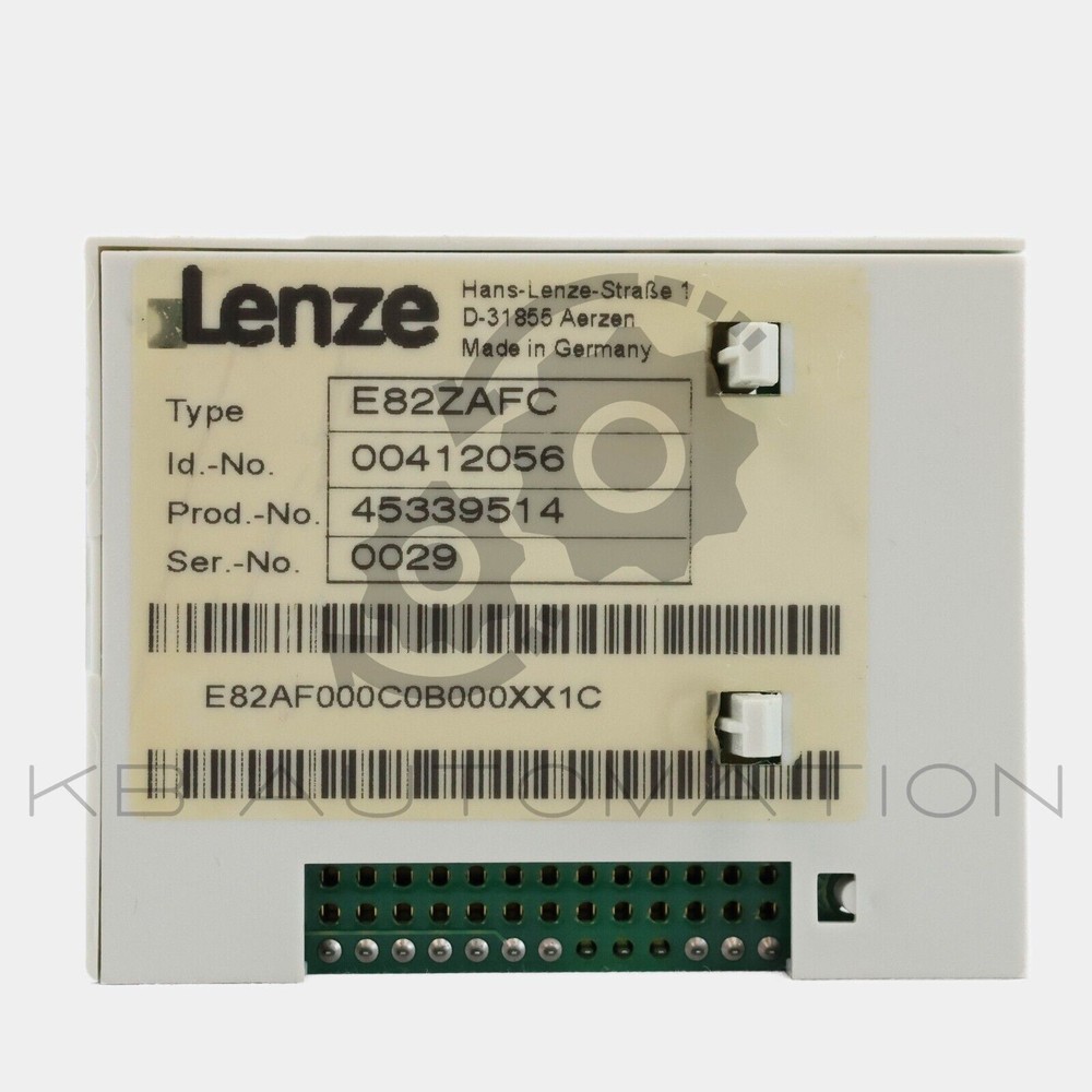 Lenze E82ZAFC 8200 Vector frequency inverters System-CAN (00412056)