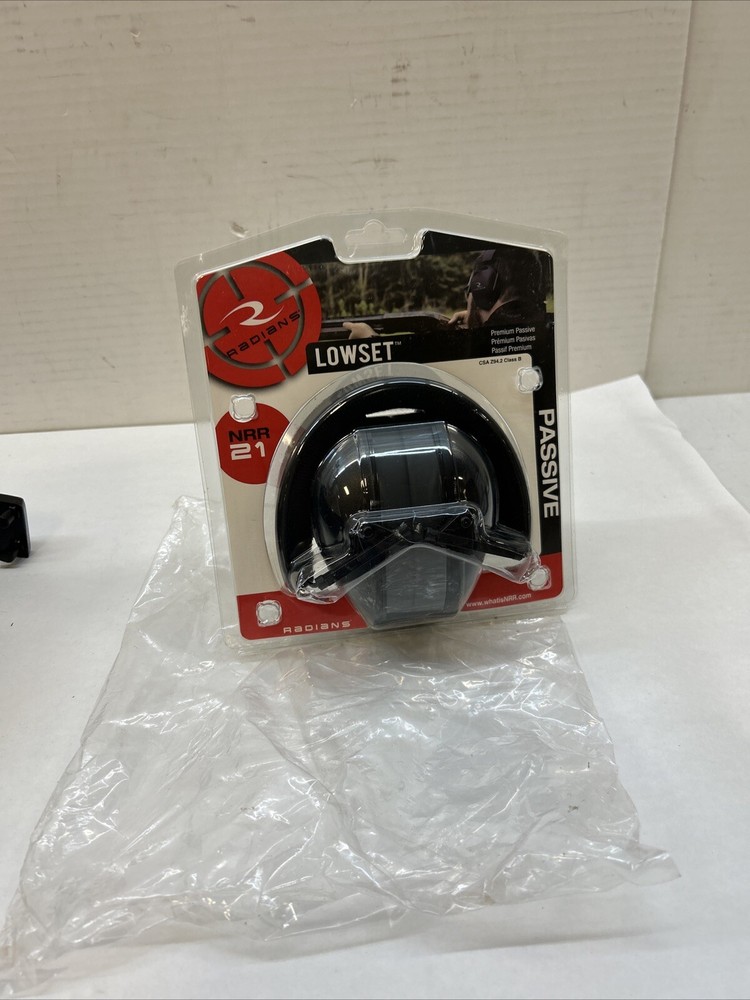 RADIANS LOWSET MUFF NRR21 BLK