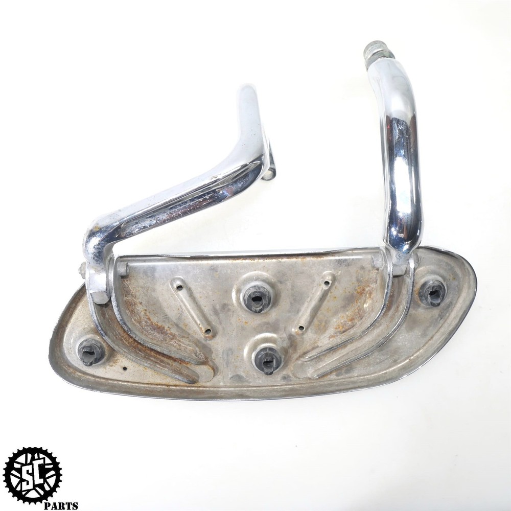 2007 HARLEY ELECTRA GLIDE CVO CHROME FLOOR BOARD BRACKET LEFT RIGHT IRONSIDE