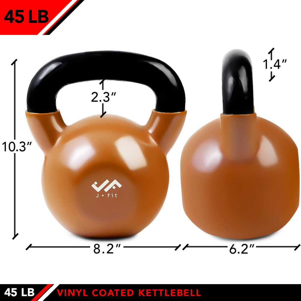 Kettlebell Weights Vinyl Coated Iron