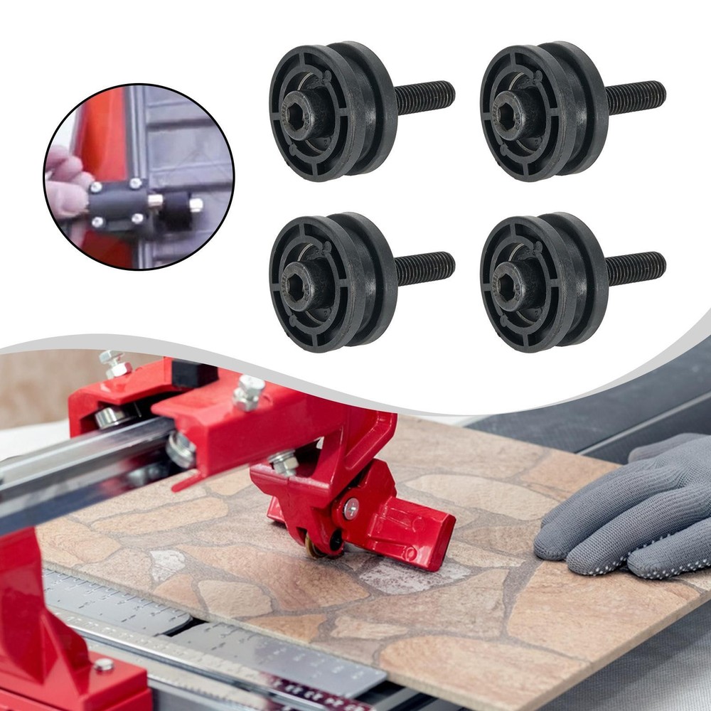 4-piece Roller Set for Tile Saws, Portable, for Table Saws,